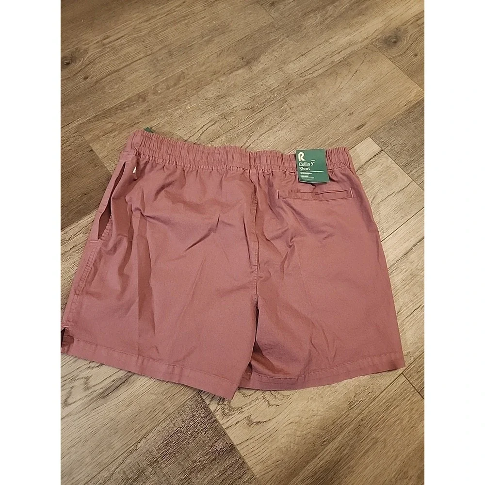 Right of Way Mens Collin 5" Short Nocturne Purple L Organic Cotton Recycled NEW - Picture 2 of 2